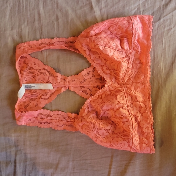 Free People Other - Intimately Free People bralette pinkish orange size small